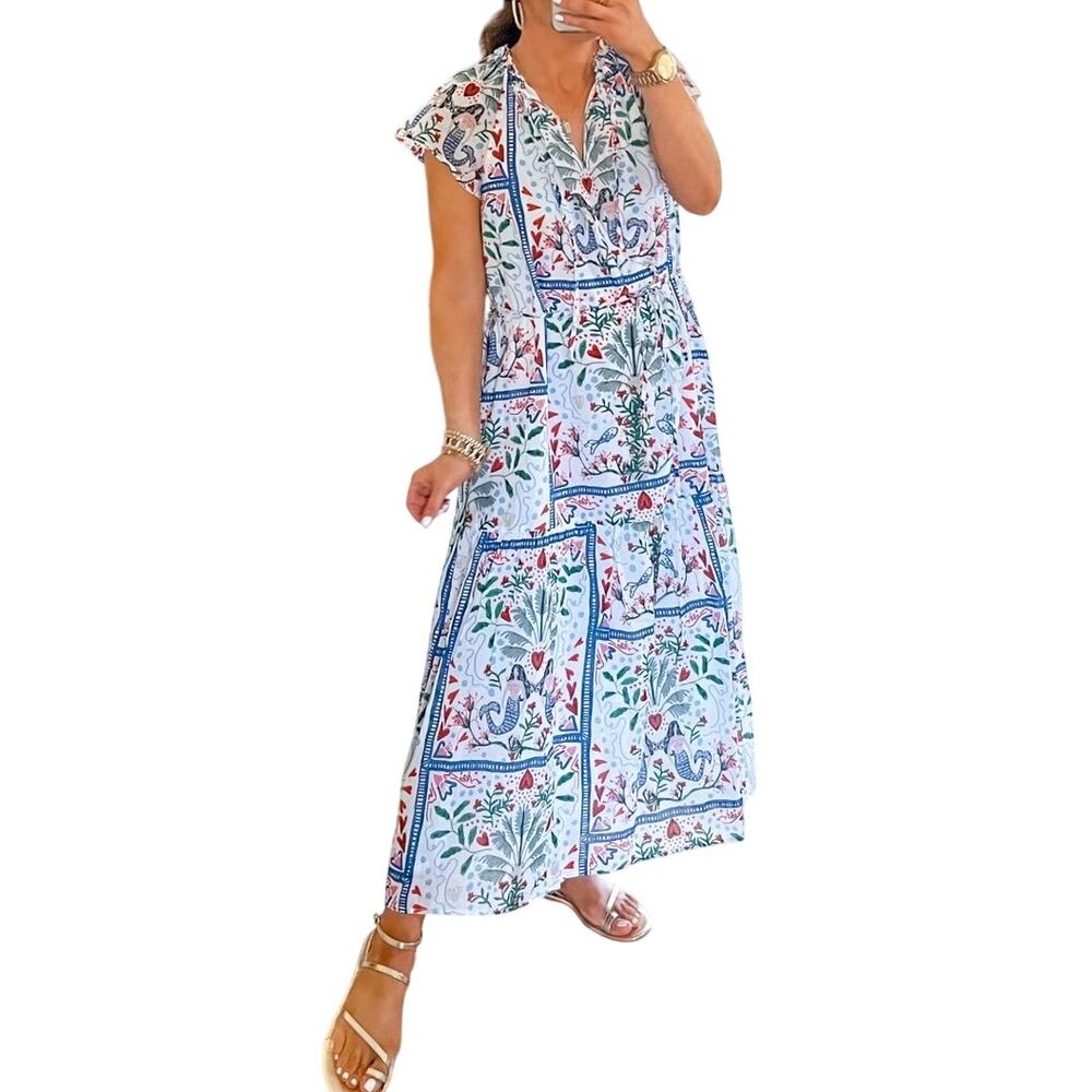 Loft Mermaid Cotton Maxi S